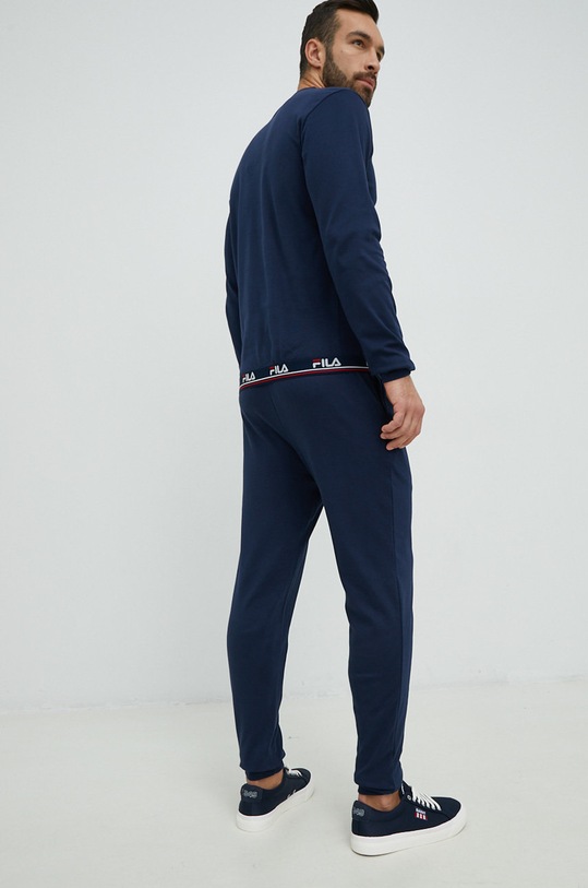 Fila dres lounge bawełniany FPW1115 granatowy AA00