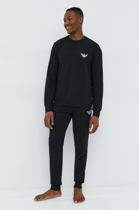 Emporio Armani Underwear dres z elastanem czarny 111943.CC575