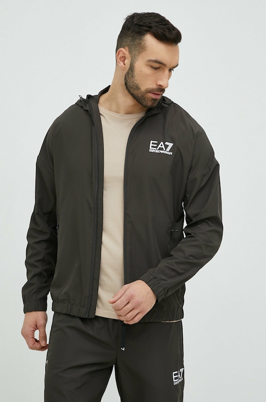 Tepláková souprava EA7 Emporio Armani látka zelená 8NPV08.PN4HZ
