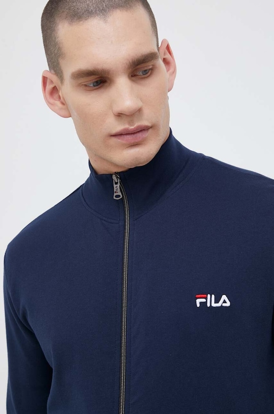 Βαμβακερή φόρμα Fila FPS1127 σκούρο μπλε