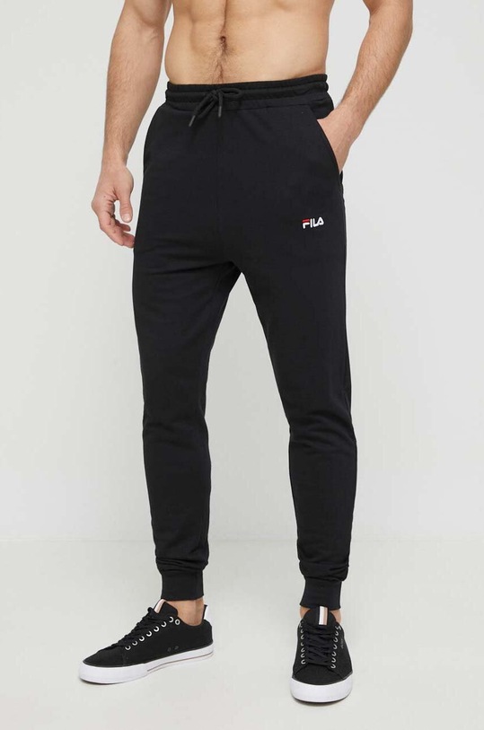 Odzież Fila dres bawełniany FPS1127 czarny