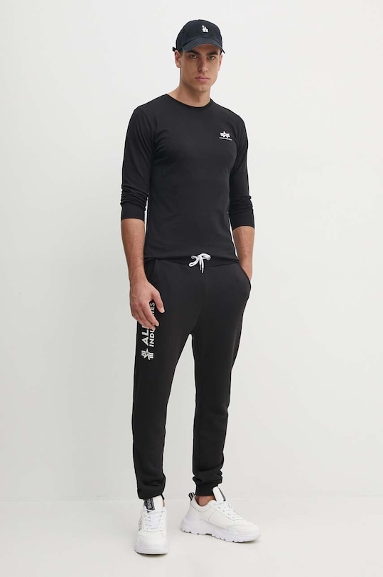 Tepláky Alpha Industries Basic Jogger AI 116368.03 černá AA00