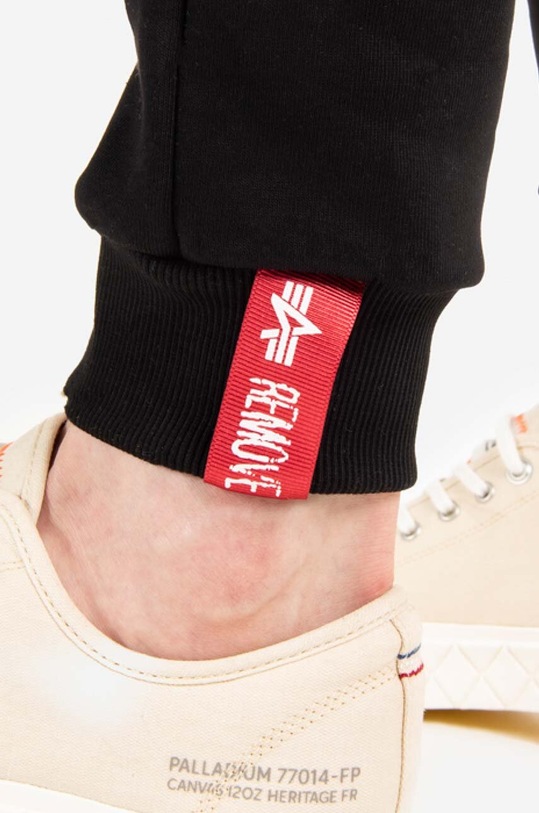 Alpha Industries spodnie dresowe Basic Jogger AI Foil Print 116368FP.530 czarny