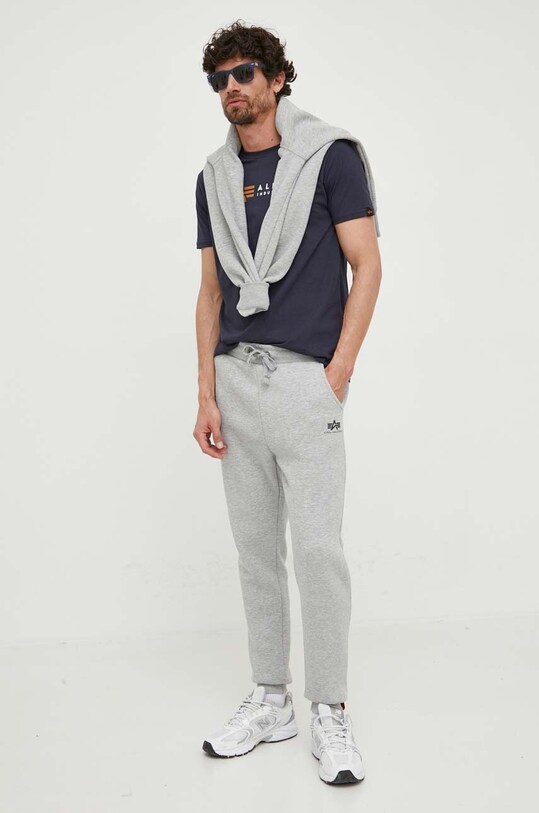 Alpha Industries pantaloni de trening Basic Jogger SL 116370.17 gri AA00