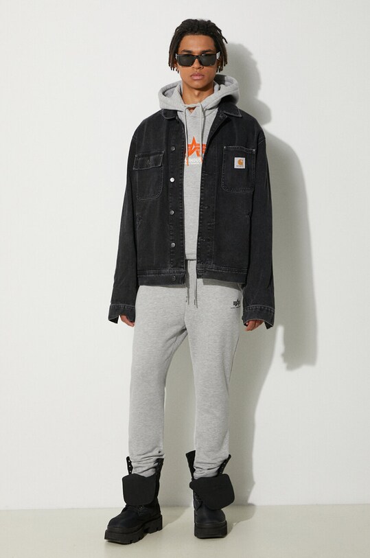 Alpha Industries joggers Basic Jogger SL 116370.17 gray AA00
