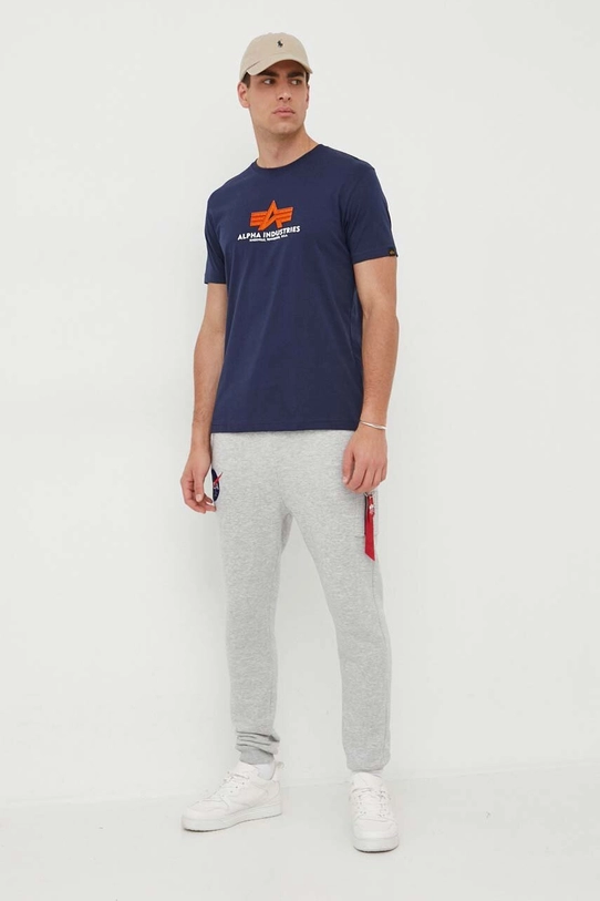 Alpha Industries spodnie dresowe NASA Cargo Sweat Jogger 118369.17 szary AA00