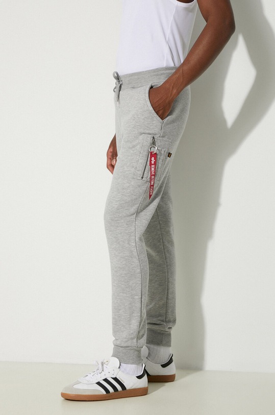 Tepláky Alpha Industries NASA Cargo Sweat Jogger sivá 118369.17