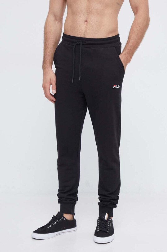 Fila dres bawełniany czarny FPW1141