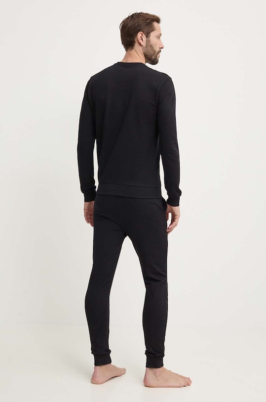 Bavlněná tepláková souprava Fila FPS1173 černá AA00