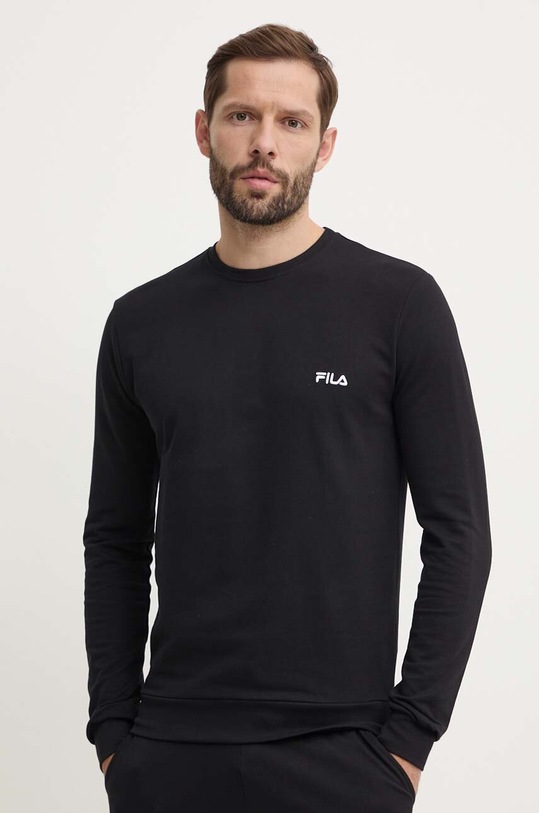 Oblečení Bavlněná tepláková souprava Fila FPS1173 černá