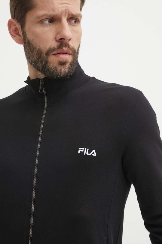 Бавовняний спортивний костюм Fila FPS1174 чорний