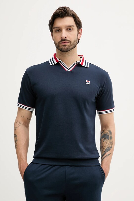 Fila set de lounge din bumbac bleumarin FPS1214
