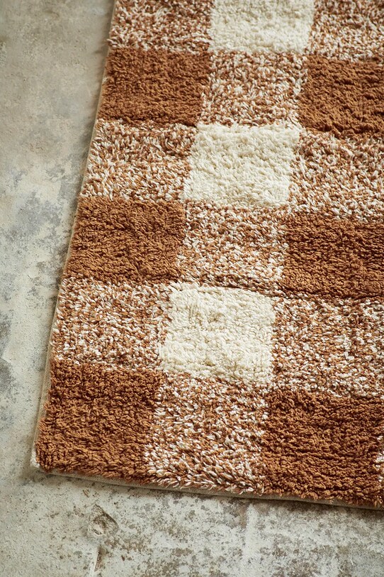 Χαλί μπάνιου Madam Stoltz CHecked Tufted PI.13821.B πολύχρωμο AA00