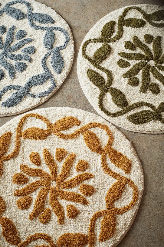 Tepih za kupaonicu Madam Stoltz Round Tufted PI.13873.B šarena AA00