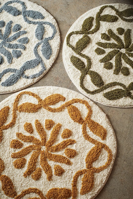 Madam Stoltz covor de baie Round Tufted PI.13873.C multicolor AA00