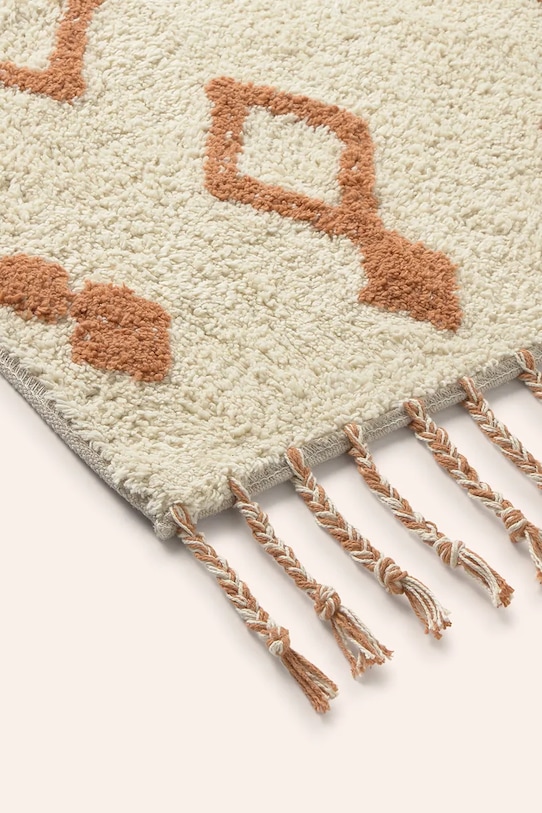 Calma House dywanik łazienkowy Fauve 50 x 70 cm FAUVE.50.TIE biały AA00