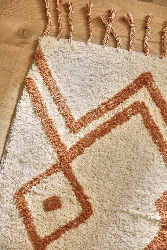 Calma House dywanik łazienkowy Fauve 50 x 70 cm biały FAUVE.50.TIE