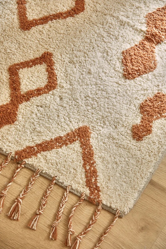 Calma House dywanik łazienkowy Fauve 50 x 70 cm FAUVE.50.TIE biały