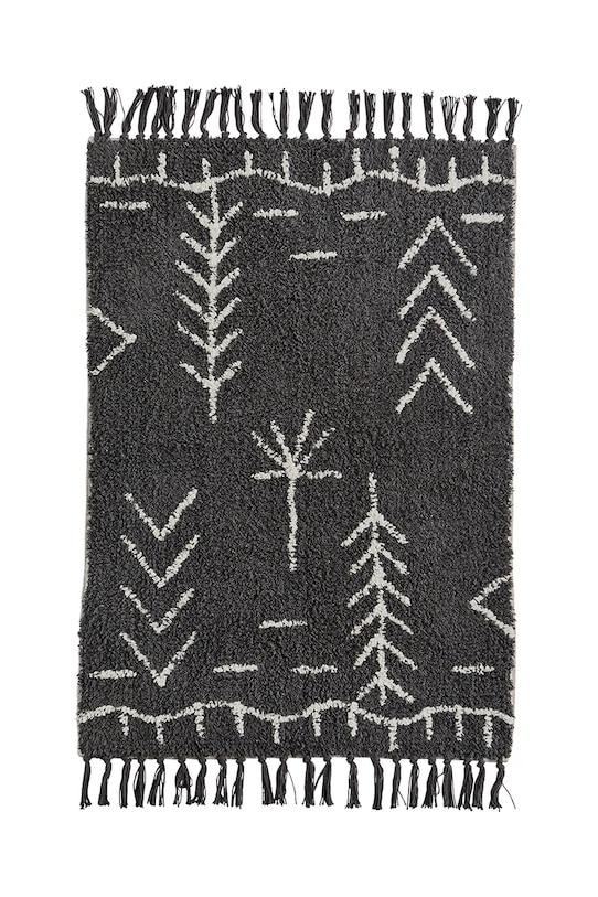 Madam Stoltz covor de baie 90 x 60 cm negru PI.9215B