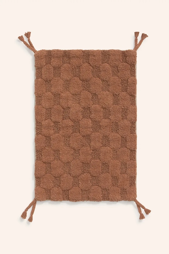 Calma House tappeto da bagno 50 x 70 cm arancione OSLO.50.TIE