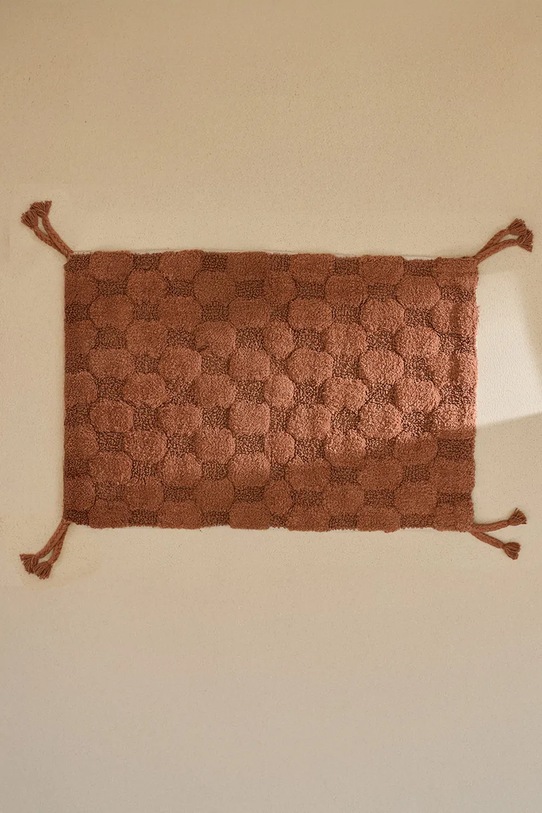 Łazienka Calma House dywanik łazienkowy 50 x 70 cm OSLO.50.TIE pomarańczowy
