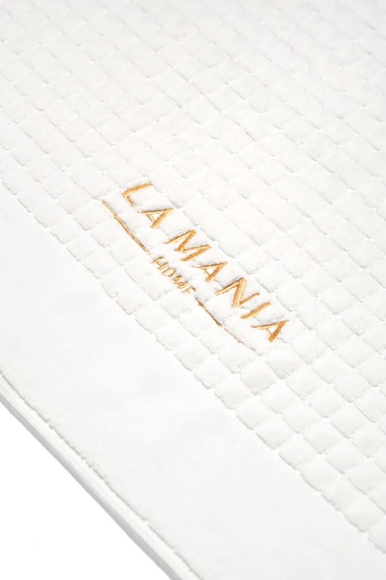 Βαμβακερό χαλάκι μπάνιου La Mania White Premium 70 x 50 cm 5905090153405 λευκό AA00