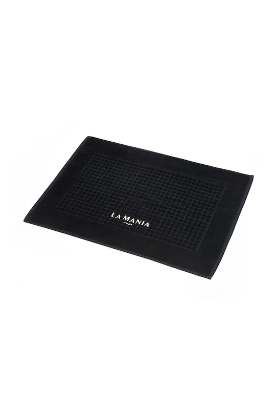 La Mania dywanik łazienkowy bawełniany Black Premium 70 x 50 cm czarny 5905090154891