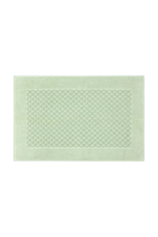 Хлопковый коврик для ванной комнаты Yves Delorme ETOILE Amande 55 x 90 cm зелёный 1068529