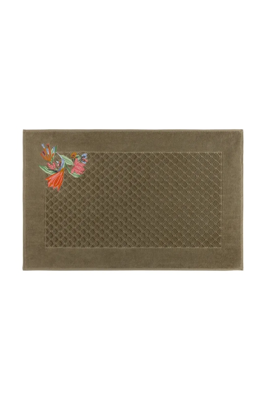 Yves Delorme dywanik łazienkowy bawełniany EZE 55 x 90 cm zielony 1063061