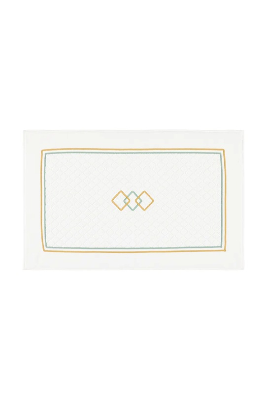 Yves Delorme dywanik łazienkowy bawełniany VILLA 55 x 90 cm biały 1068940