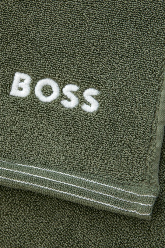 BOSS pamut fürdőszobaszőnyeg EDGE Lichen 50 x 70 cm 1063535 zöld AA00