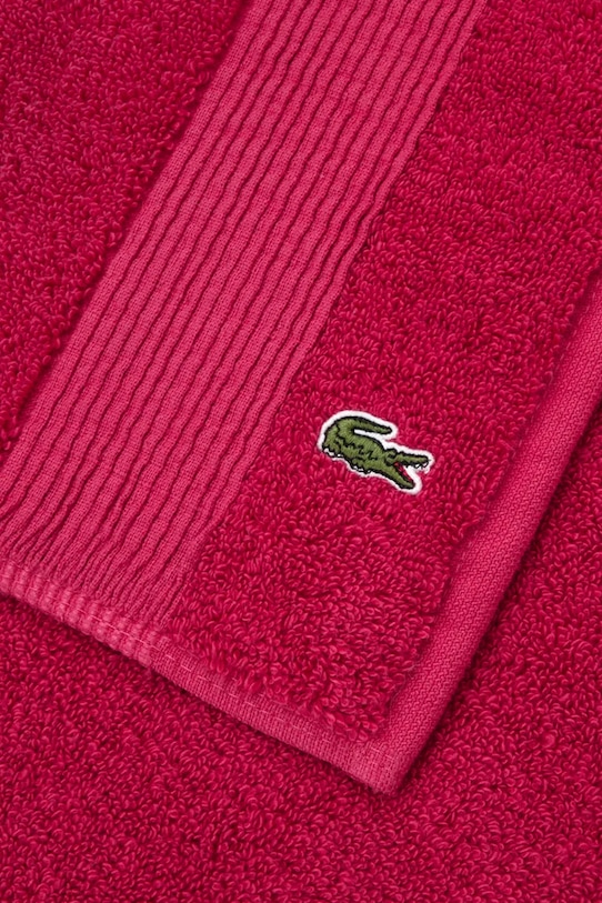 Lacoste pamut fürdőszobaszőnyeg LLECROCO Bigarreau 50 x 70 cm 1062368 lila AA00