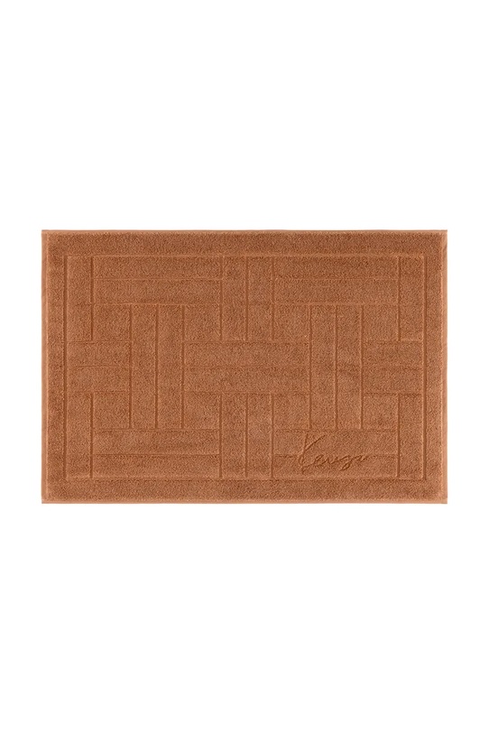 Kenzo dywanik łazienkowy bawełniany KWEAVE Cannelle 55 x 80 cm brązowy 1070383