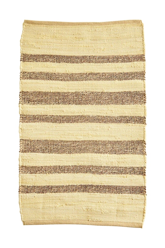 Madam Stoltz dywanik łazienkowy z materiału tekstylnego 60 x 90 cm żółty CJ.4684NYS