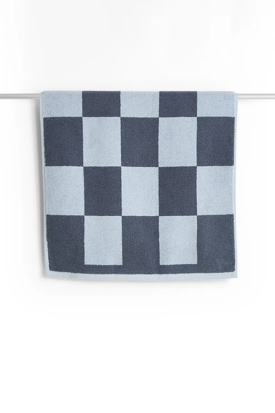 HAY dywanik łazienkowy bawełniany 50 x 90 cm niebieski AE739.E153.AP22