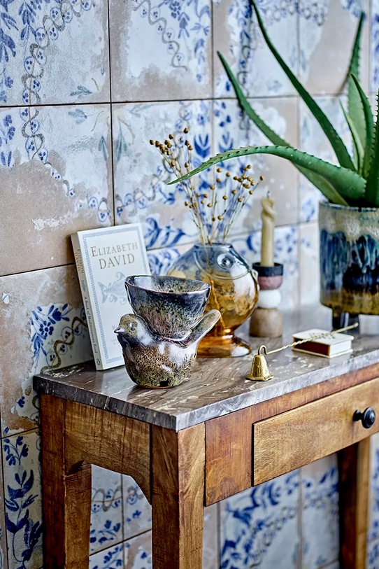 Подставка под цветочный горшок Bloomingville Imoa голубой 82061463