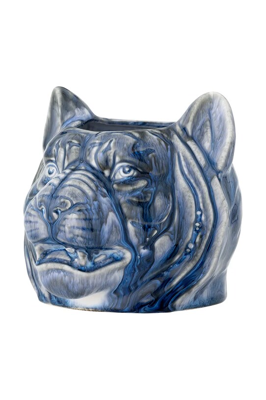 Bloomingville osłonka na doniczkę Abner 82061850 niebieski AA00