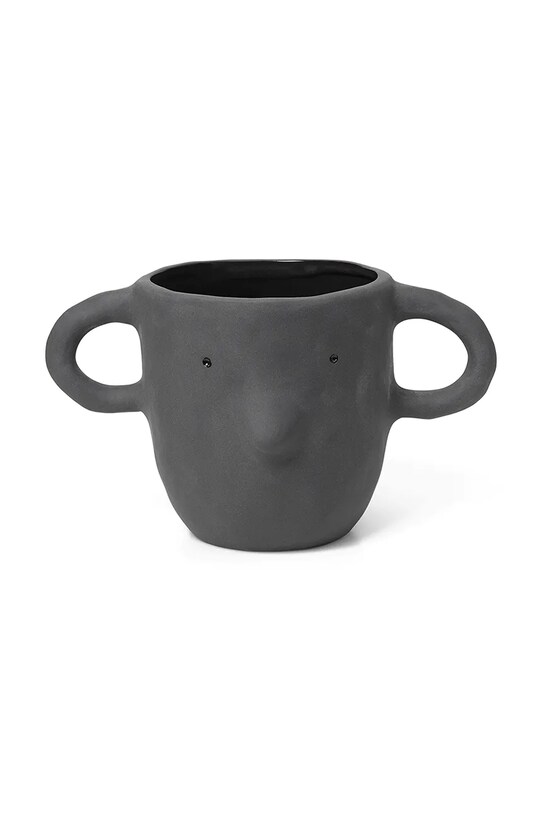 Ferm Living osłonka na doniczkę Mus XL szary 1104265387