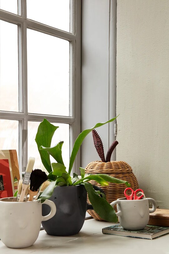 Ferm Living osłonka na doniczkę Mus XL 1104265387 szary AA00