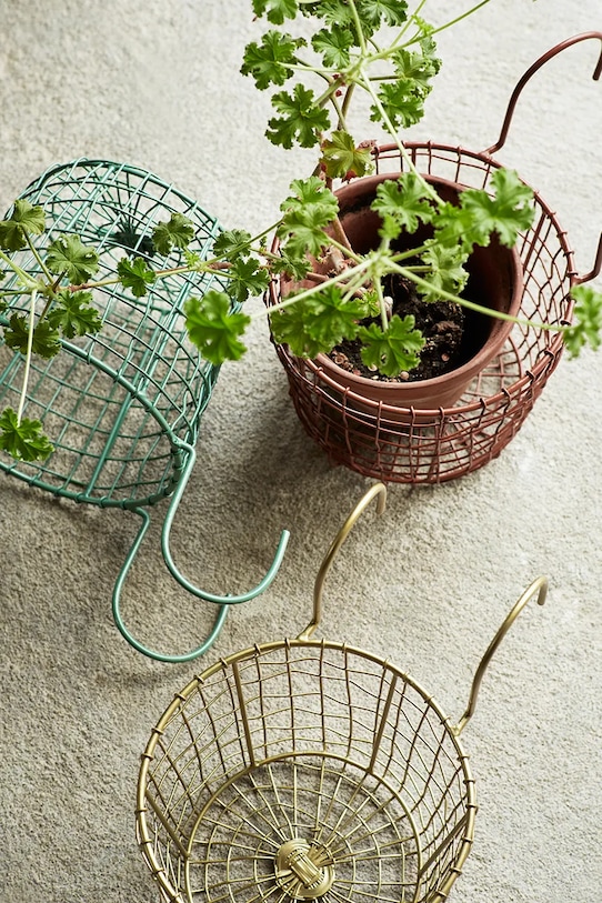 Madam Stoltz pat de flori 35876GRN turcoaz AA00