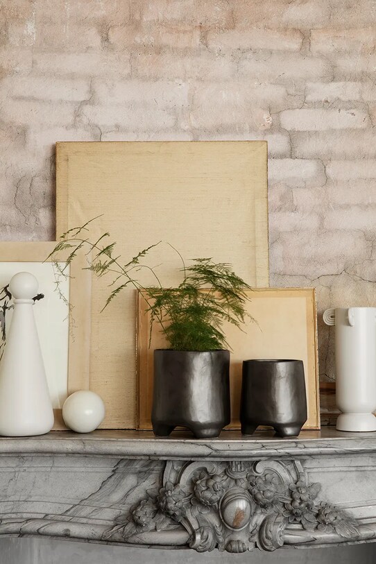 Kvetináč ferm LIVING Esca Pot S čierna 1104265646