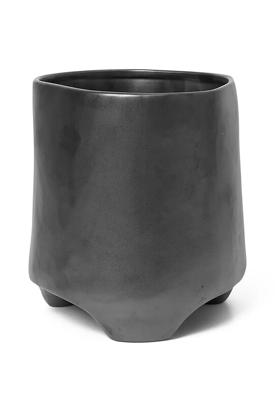 Kvetináč ferm LIVING Esca Pot M čierna 1104265645