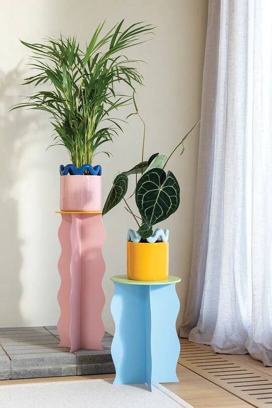 Salon i sypialnia &k amsterdam osłonka na doniczkę 3541.01 różowy