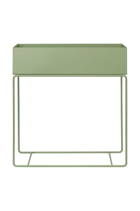 ferm LIVING doniczka ze stelażem Plant Box 65 x 60 cm zielony 1104271240