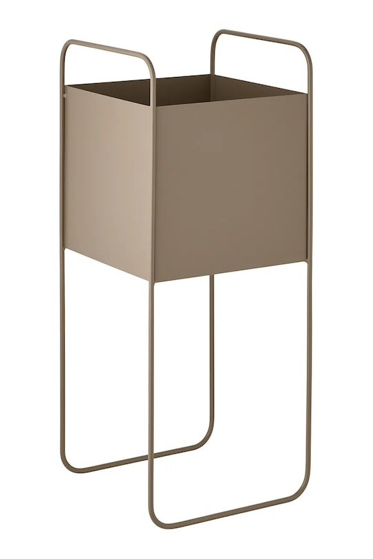 Саксия със стойка House Nordic 22,5 x 22,5 x 54 cm 4451302 кафяв AA00