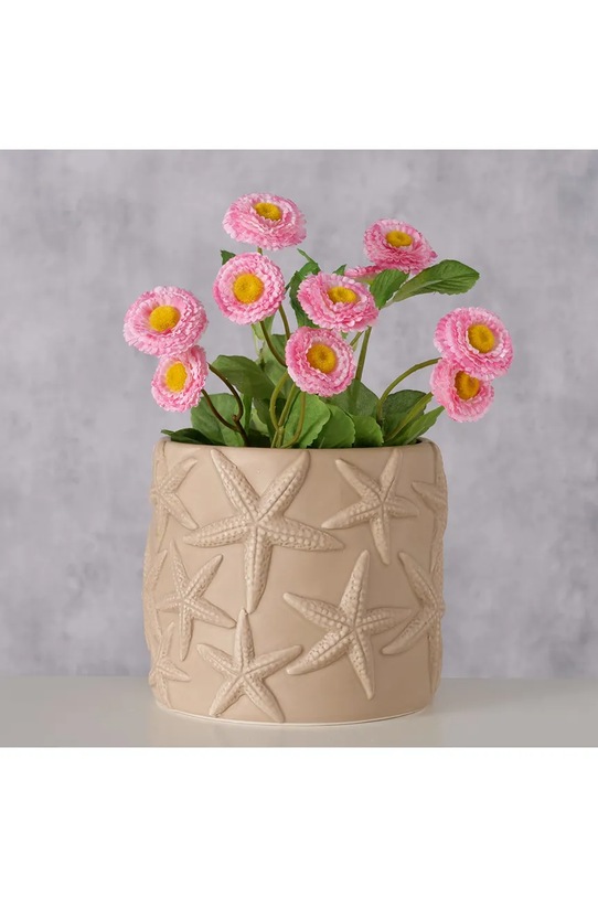 Boltze osłonka na doniczkę Shana 14 x 16 cm 2075686 beżowy AA00