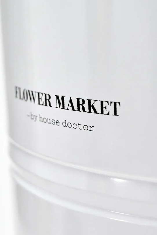 Salon i sypialnia House Doctor osłonka na doniczkę HDStore 37 cm 900001785 biały