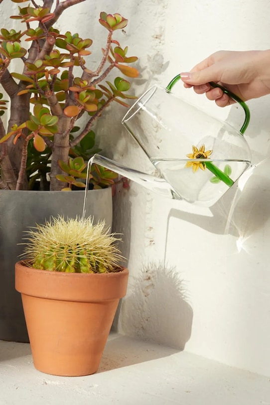 Salon i sypialnia Balvi konewka dekoracyjna ze szkła barwionego 1 l 28176 transparentny