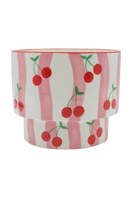 Qué Rico osłonka na doniczkę z dolomitu 17,5 x 17,5 x 14,3 cm multicolor 148.01568