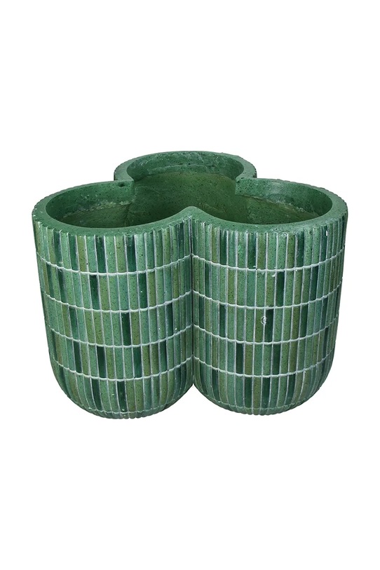 Inne Mască pentru ghiveci decorativă din plastic 26,7 x 27 x 21,2 cm verde KAL.6182